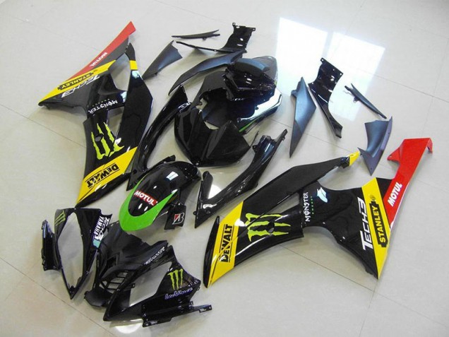 Jaune Monster Carénages Moto Yamaha R6 08-16 Jaune Monster Carénages Moto Yamaha R6 08-16