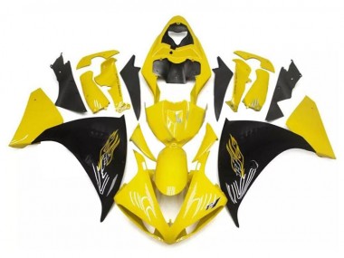 Meilleur Jaune Noir Carénage Moto Yamaha R1 09-11