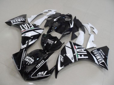 Meilleur Noir Blanc Fiat Carénages Moto Yamaha R1 09-11