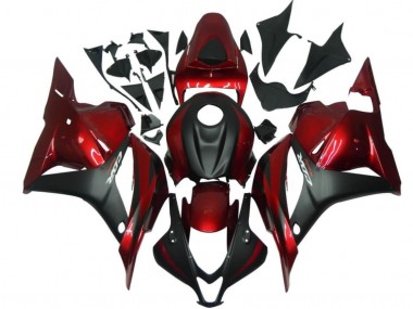 Meilleur Rouge Noir Kit Carénages Motos Complet Honda CBR 600 RR 09-12