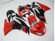 Rouge Noir Carénage Moto Kawasaki ZX6R 09-12 Rouge Noir Carénage Moto Kawasaki ZX6R 09-12