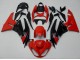 Rouge Noir Carénage Moto Kawasaki ZX6R 09-12 Rouge Noir Carénage Moto Kawasaki ZX6R 09-12