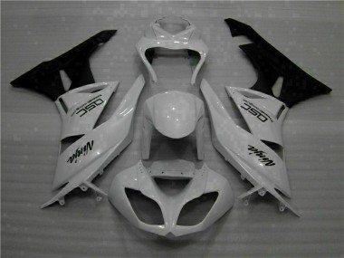 Meilleur Blanc Noir Ninja Carénage Moto Kawasaki ZX6R 09-12