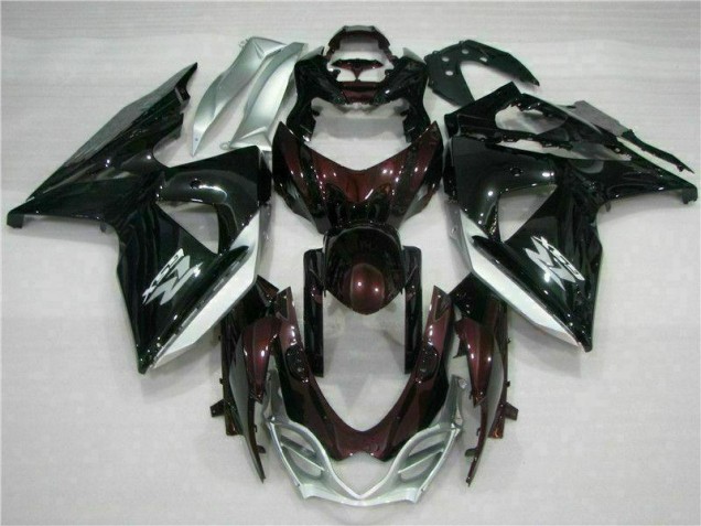 Brun Noir Carénage Moto Suzuki GSXR 1000 K9 09-16 Brun Noir Carénage Moto Suzuki GSXR 1000 K9 09-16