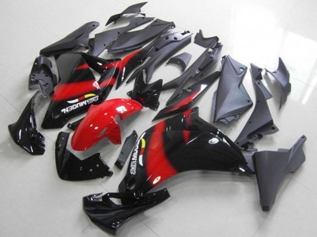 Noir Rouge Carénage Moto Honda CBR 250 RR 11-13 Noir Rouge Carénage Moto Honda CBR 250 RR 11-13