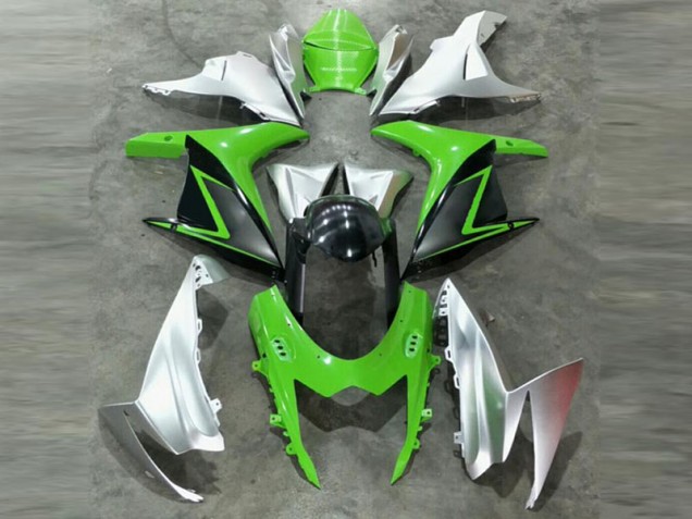 Vert Argent Carénages Moto Suzuki GSXR 600 / 750 K11 11-24 Vert Argent Carénages Moto Suzuki GSXR 600 / 750 K11 11-24
