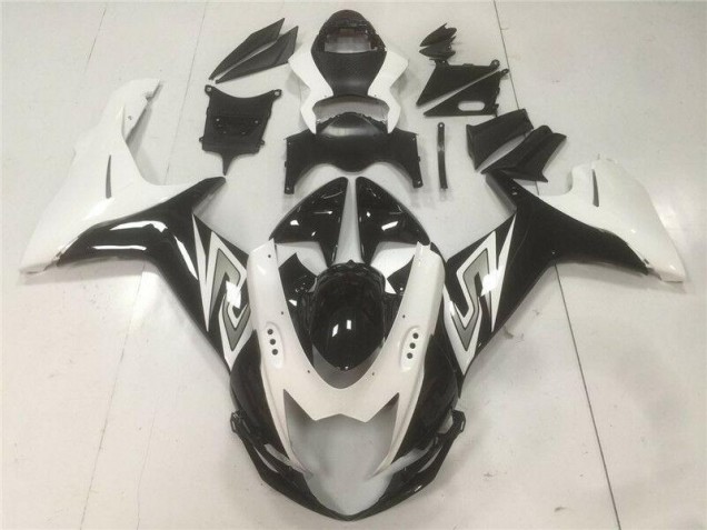 Noir Blanc Carrosserie Moto Suzuki GSXR 600 / 750 K11 11-24 Noir Blanc Carrosserie Moto Suzuki GSXR 600 / 750 K11 11-24