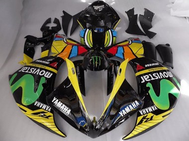 Meilleur Rossi Movistar Carénage Moto Yamaha R1 12-14