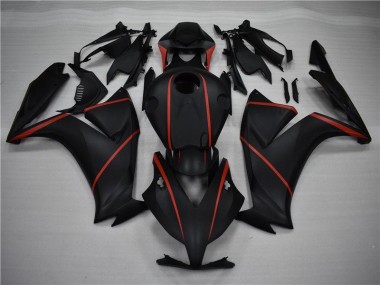 Meilleur Noir Mat Rouge Carénage Moto Honda CBR 1000 RR 12-16