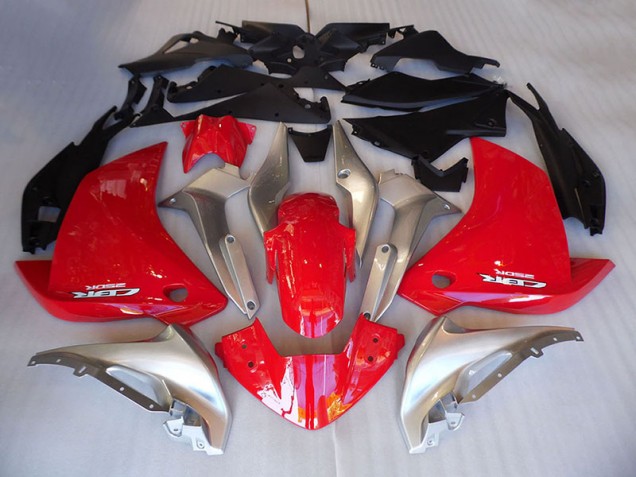 Rouge Noir Carénage Moto Honda CBR 500 RR 13-15