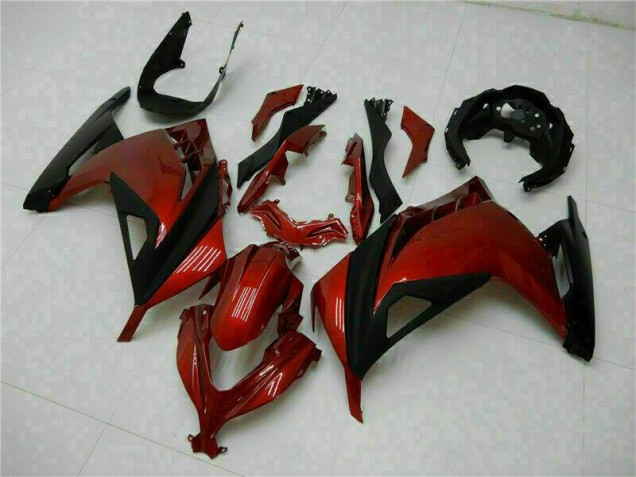 Rouge Carénage Moto Kawasaki EX300 13-16