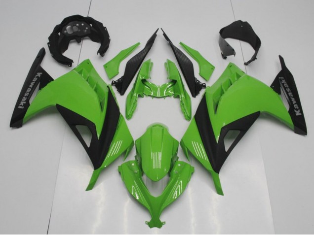 Style OEM Vert Carénage Moto Kawasaki ZX 300R 13-16