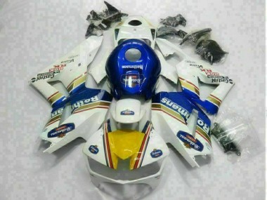 Meilleur Blanc Bleu Carénage Moto Honda CBR 600 RR 13-23