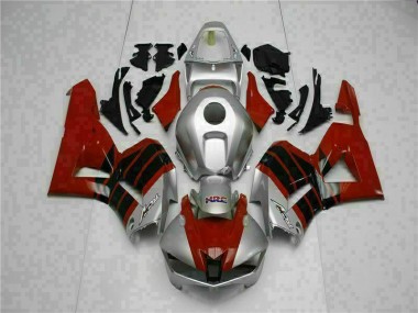 Meilleur Rouge Argent Carénage Moto Honda CBR 600 RR 13-23