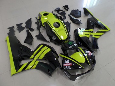 Meilleur Vert Noir Carénage Moto Honda CBR 600 RR 13-23