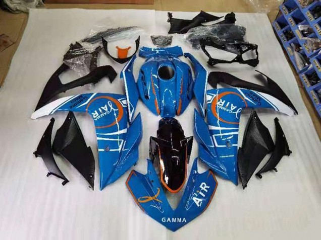 Bleu et Blanc Carénage Moto Yamaha R3 15-22 Bleu et Blanc Carénage Moto Yamaha R3 15-22