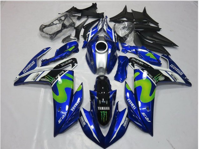 Movistar Carénage Moto Yamaha R3 15-22