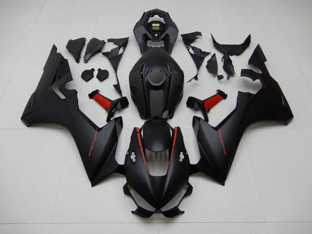 Noir avec Rouge Fireblade Carénage Moto Honda CBR 1000 RR 17-23 Noir avec Rouge Fireblade Carénage Moto Honda CBR 1000 RR 17-23